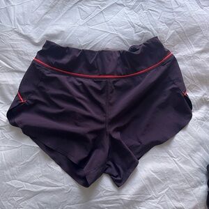 Athleta purple shorts size M